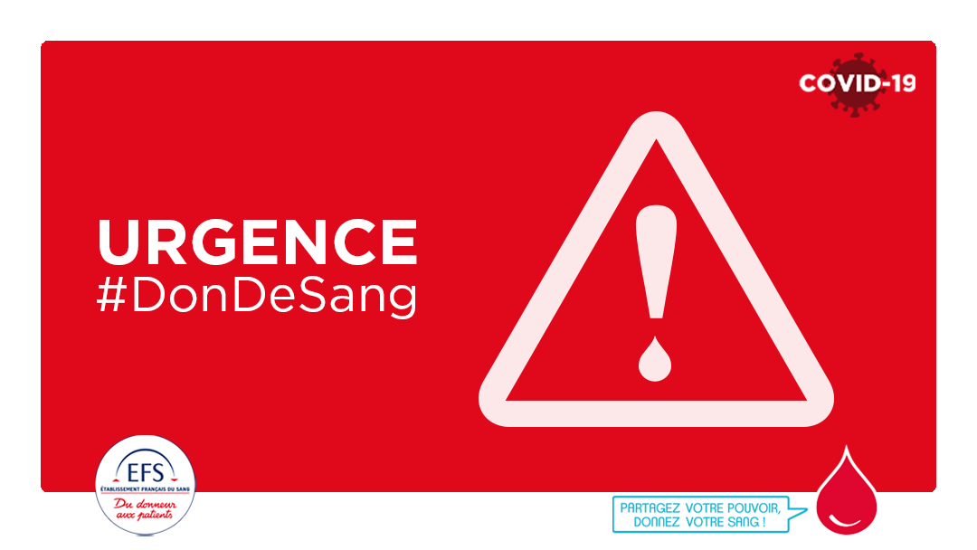 Don du sang, la bonne action du mois