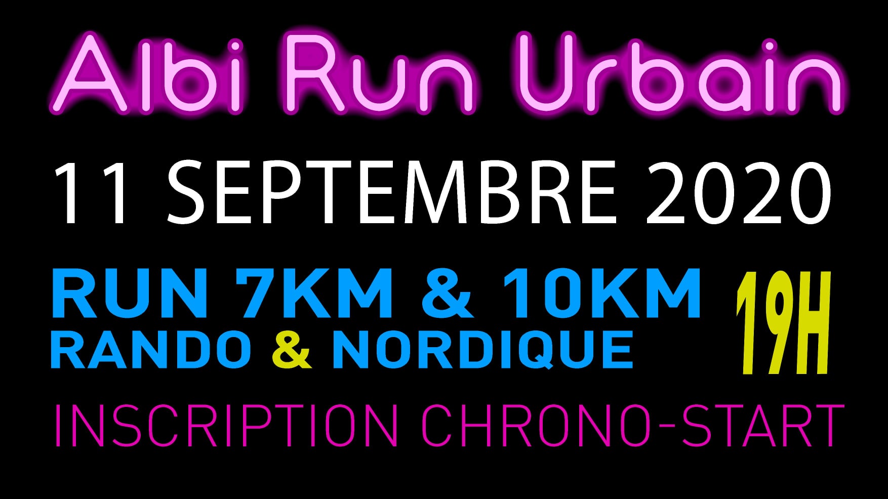 Albi run urbain