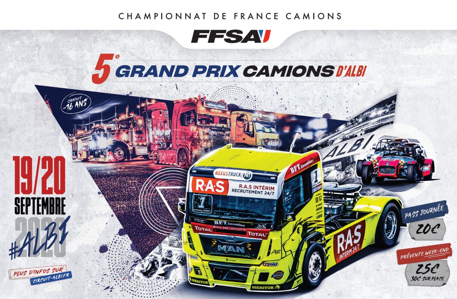 Annulation du grand prix camions 2020