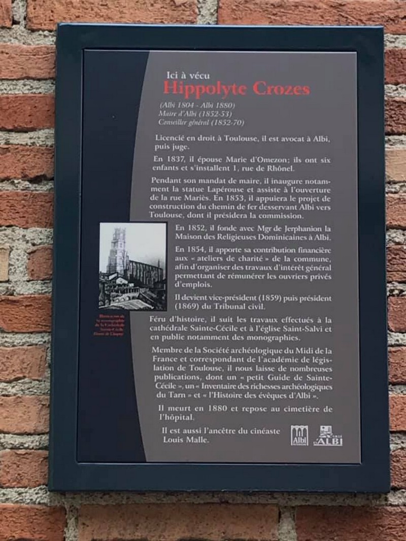 En l’honneur d’Hippolyte Crozes