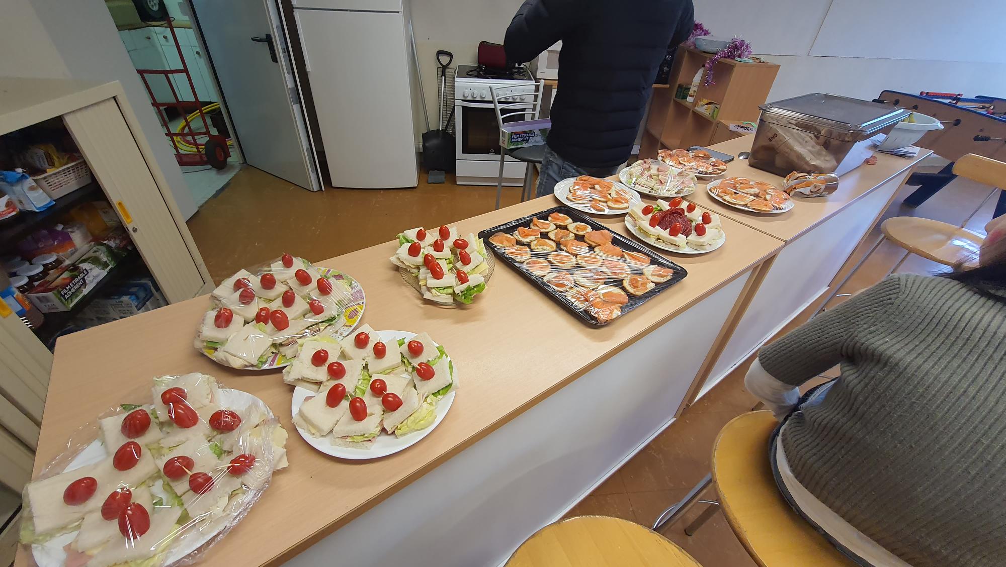 activité de cuisine pour le temps fort de fin de séjour