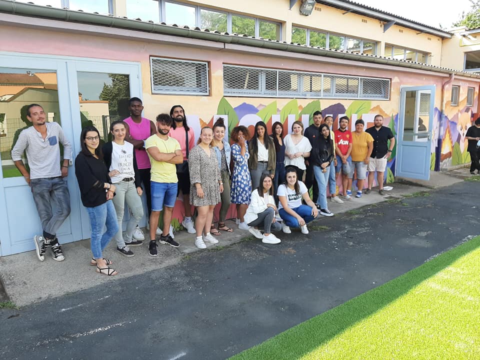 les équipes d'animation du summer camps 2021 