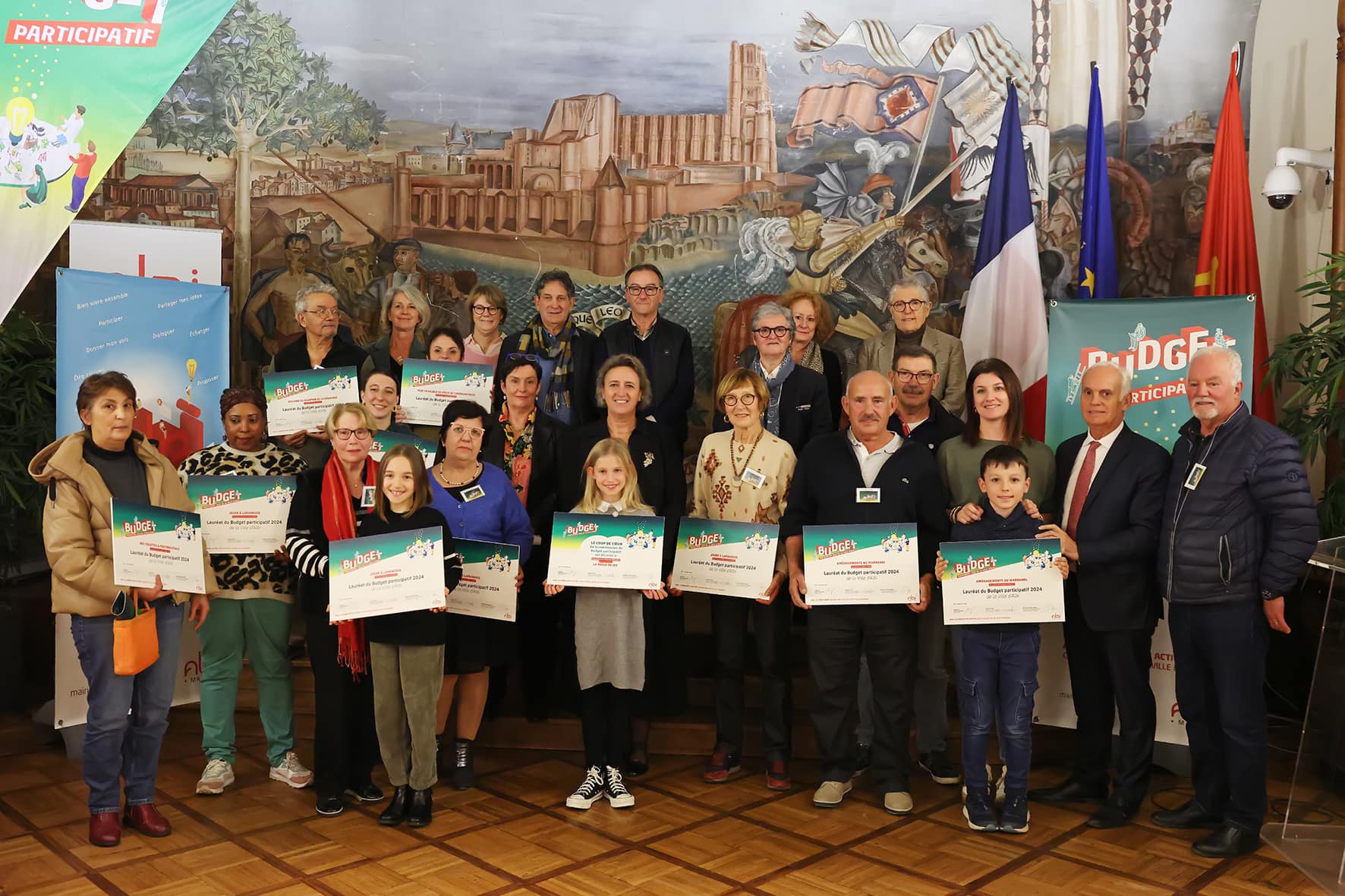Laureats du Budget participatif 2024