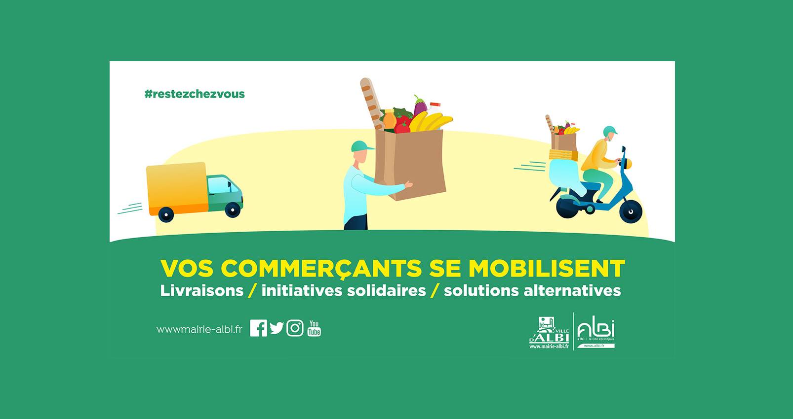 La Ville d'Albi ouvre une page facebook pour les commerçants