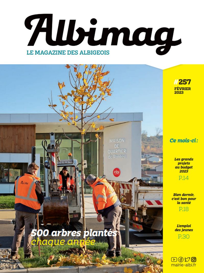 Le nouvel Albimag de février 2023 est sorti !
