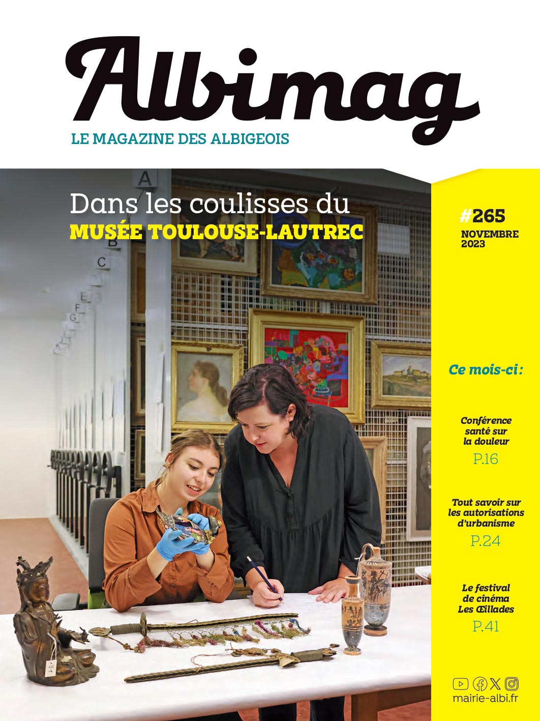 Le nouvel Albimag de novembre 2023 est sorti !