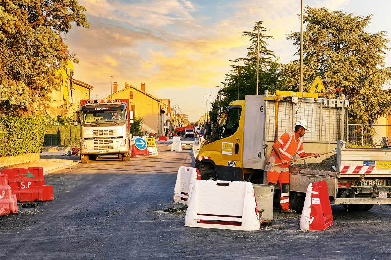 Travaux avenue Colonel Teyssier