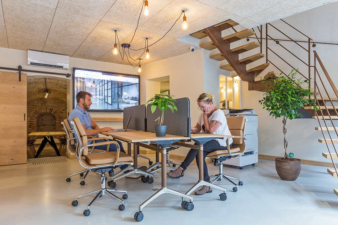 Un nouvel espace de coworking, naturel et écoresponsable