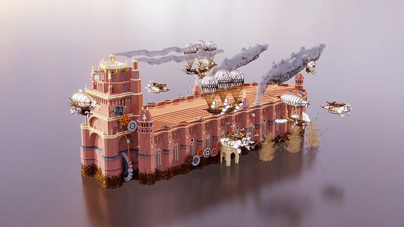 Cathédrale steampunk