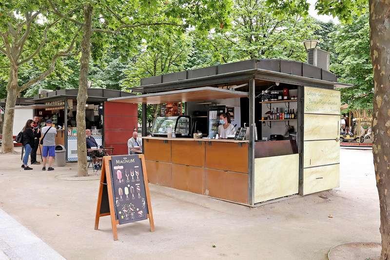 Instants gourmands au kiosque