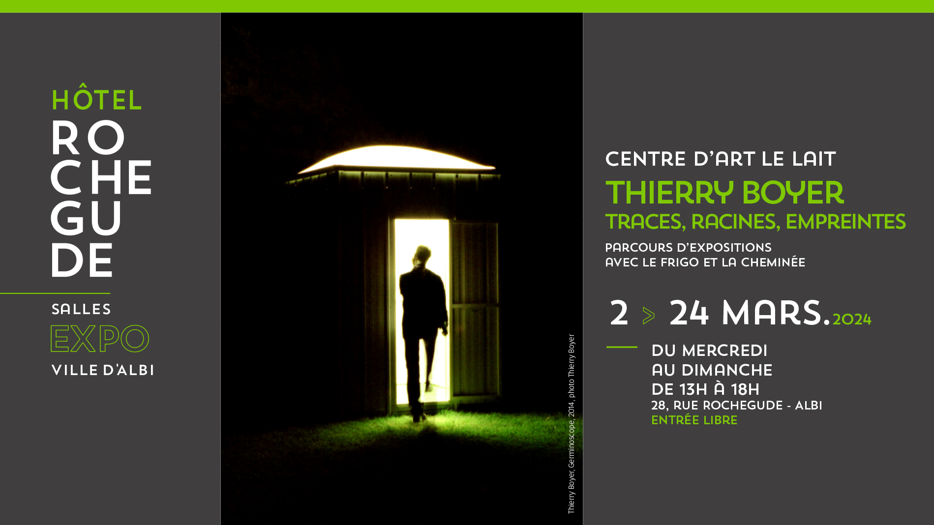 Exposition à l'Hôtel Rochegude - Thierry Boyer "Traces, racines, empreintes"