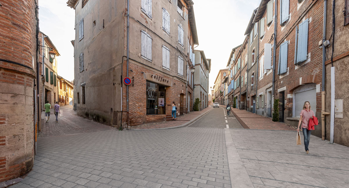 Future rue Rinaldi modélisation 3D