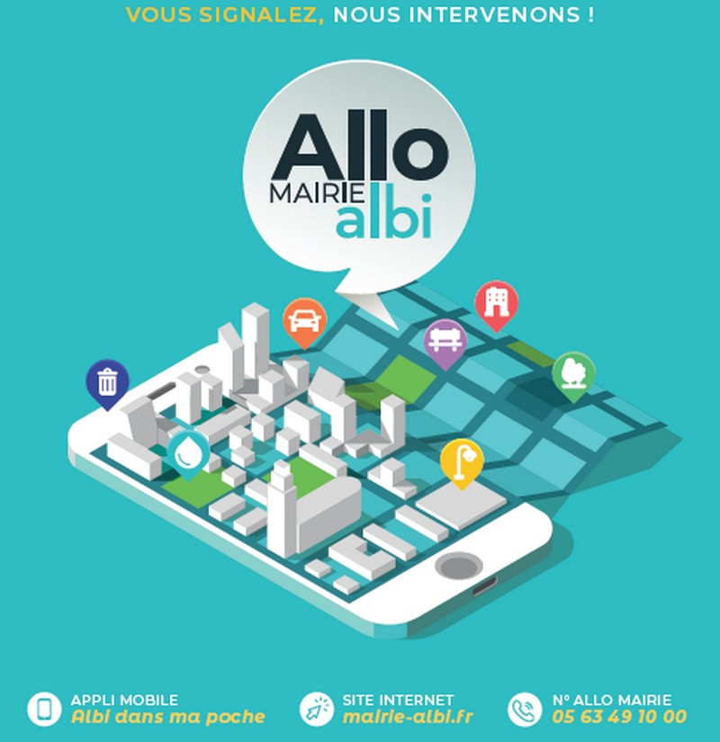 Allo Mairie, un  service pour les Albigeois 