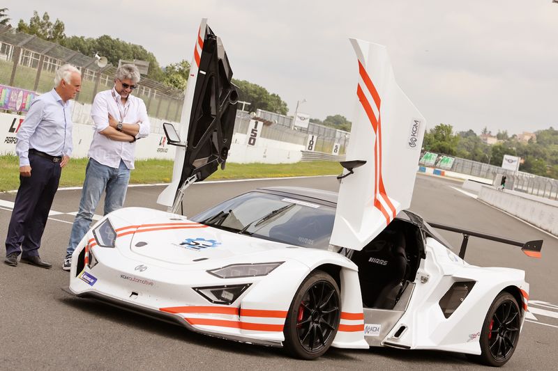 L'eCUP200 sur la piste albigeoise