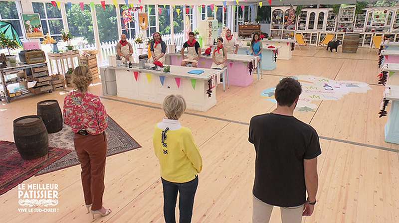 Delpech dans « Le meilleur pâtissier » sur M6