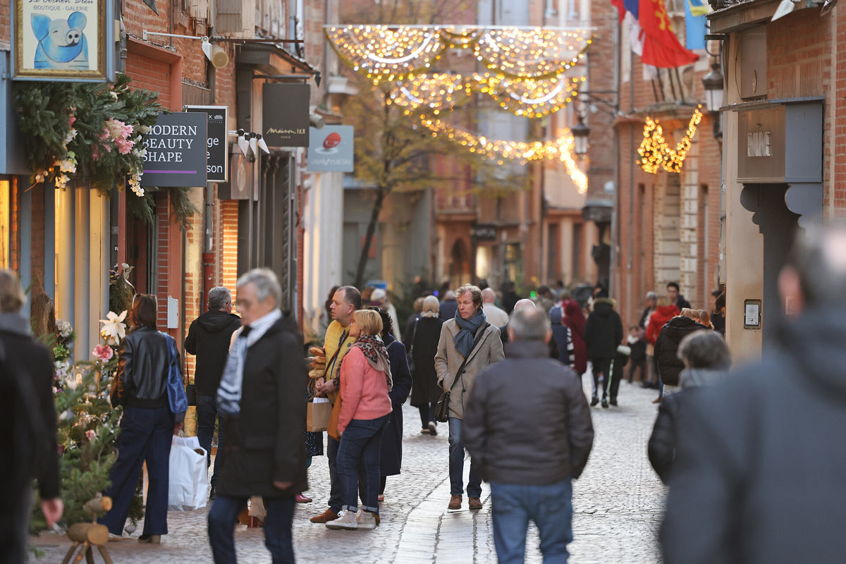 Rue commerçante