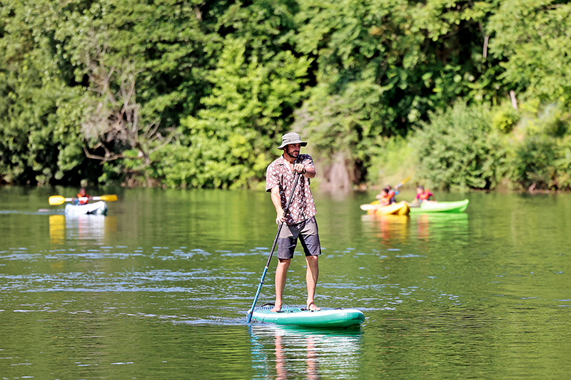 Le paddle en vogue à Albi