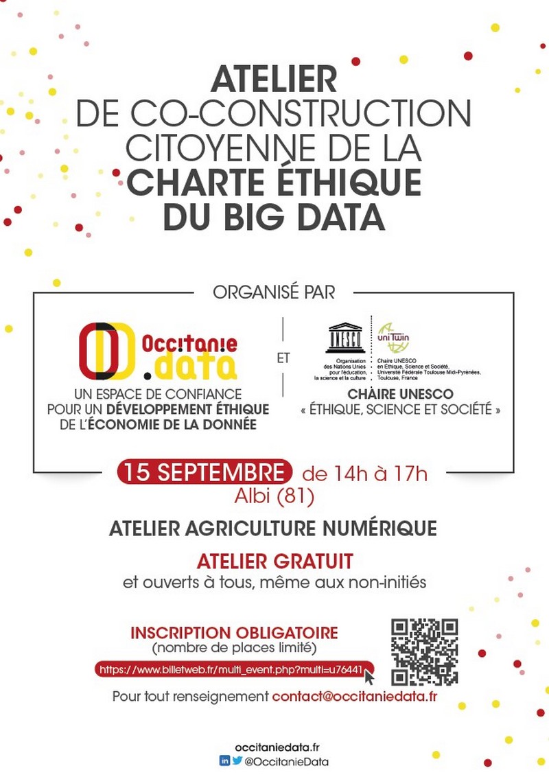 Atelier de co-construction citoyenne de la charte éthique du Big Data