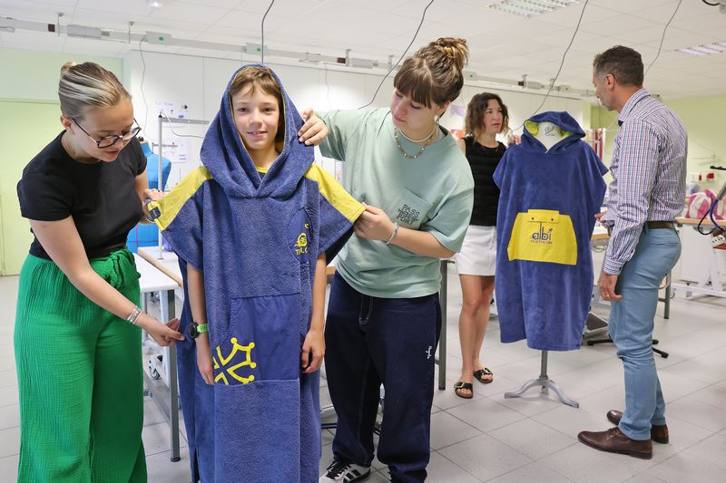Des ponchos made in Albi