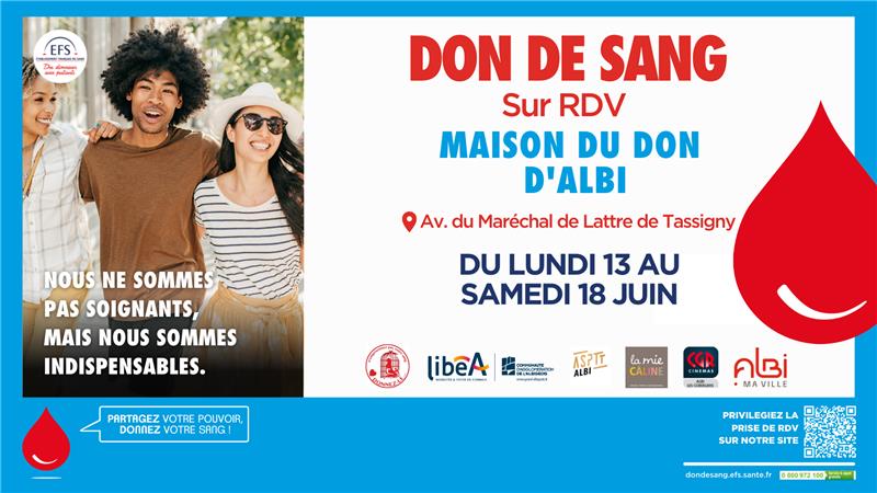 A l'occasion de la journée mondiale des donneurs de sang le 14 juin si vous deveniez un héros