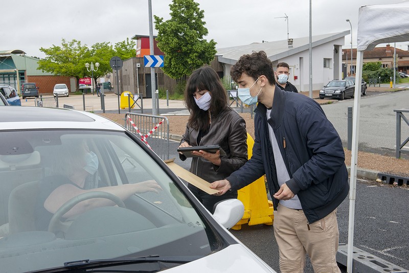 Un masque pour tous les albigeois, la distribution se poursuit  
