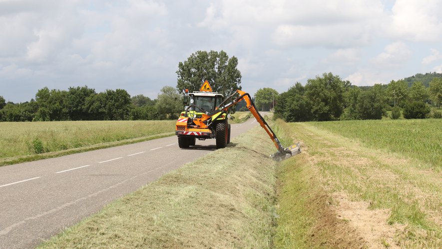 La régie Voirie de l’Agglo sur le terrain