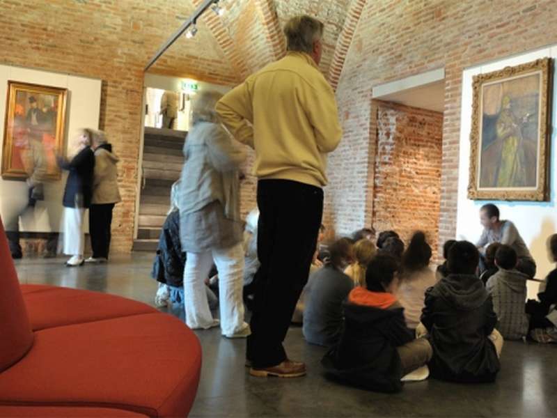 Pendant les vacances au Musée Toulouse-Lautrec
