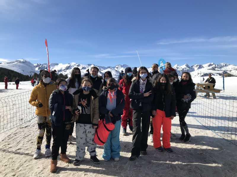 Sortie Neige sur le plateau de Beille