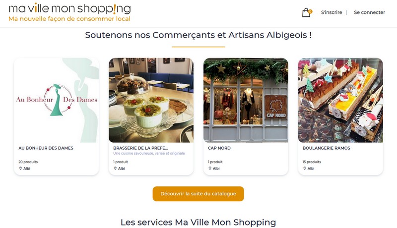 Albi : e-commerce, 105 boutiques sur la plateforme