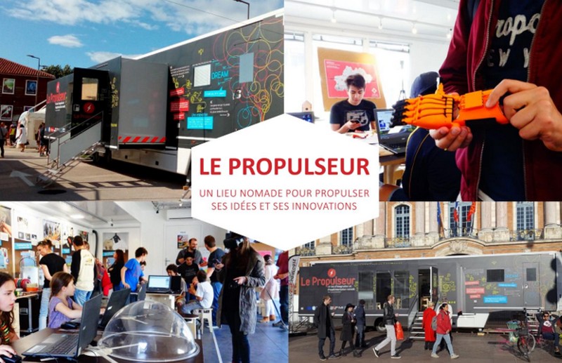 Le Propulseur, lieu d'imagination et d'expérimentation nomade 