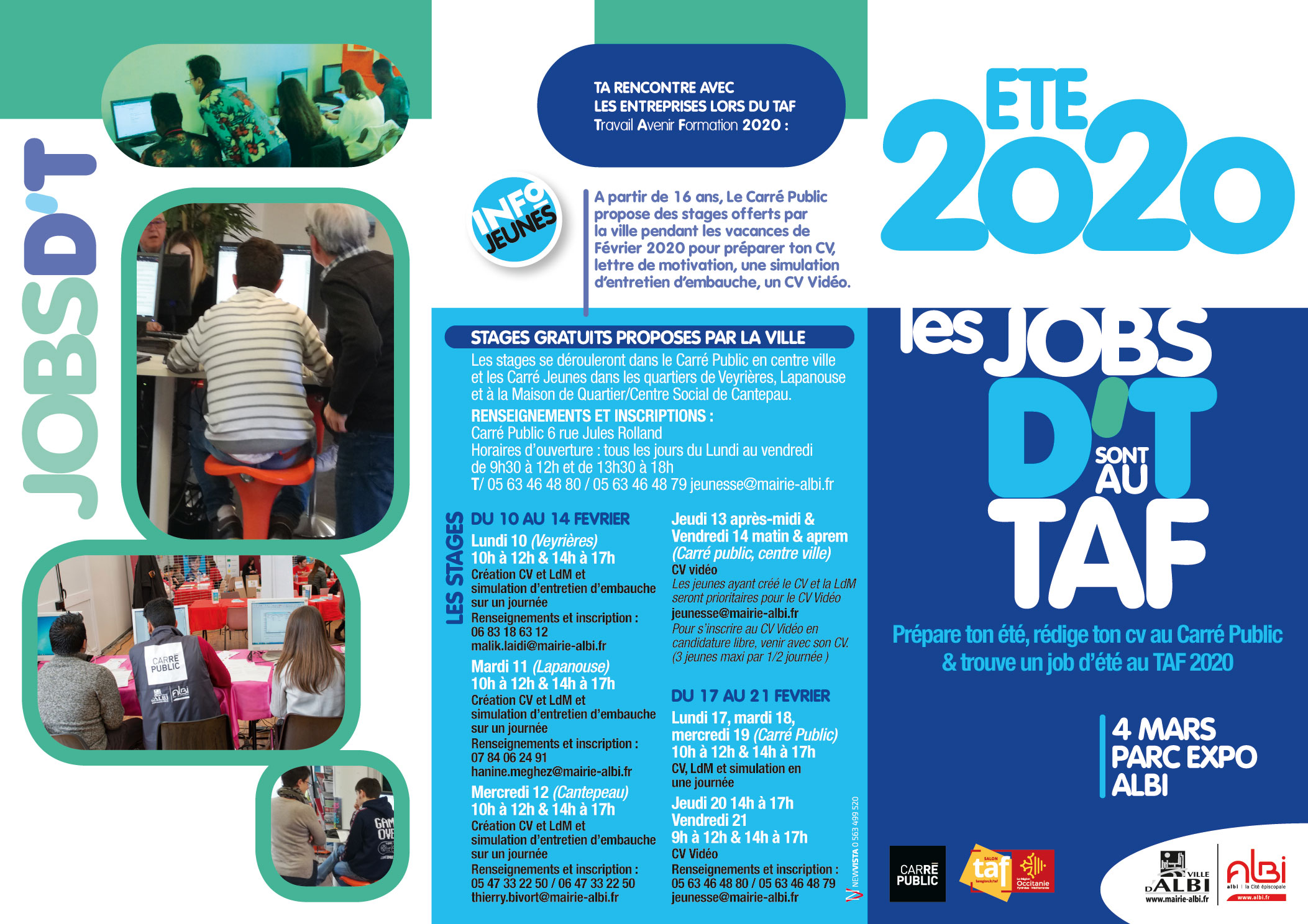 stage CV-Lettre de Motivation et Simulation d'entretiens d'embauche