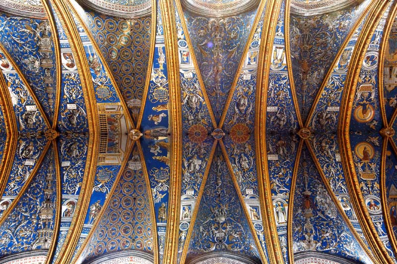 Les voûtes de la cathédrale Sainte-Cécile