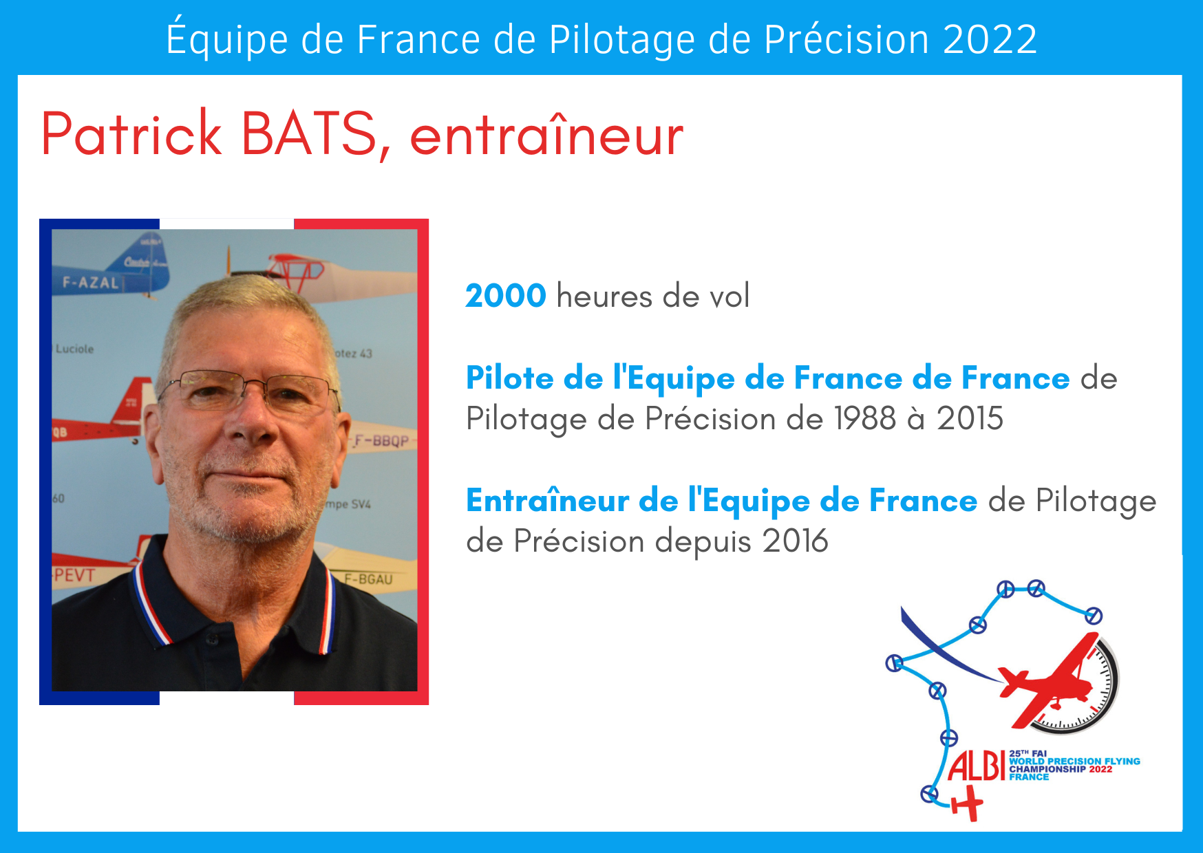Patrick BATS - Entraîneur