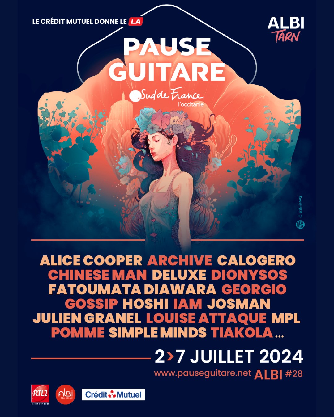 Affiche Pause Guitare 2024
