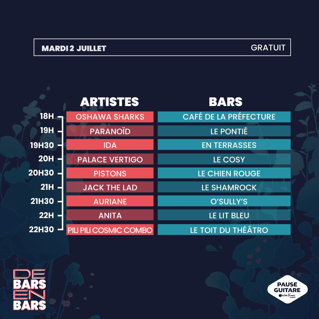Progframmation de bars en bars