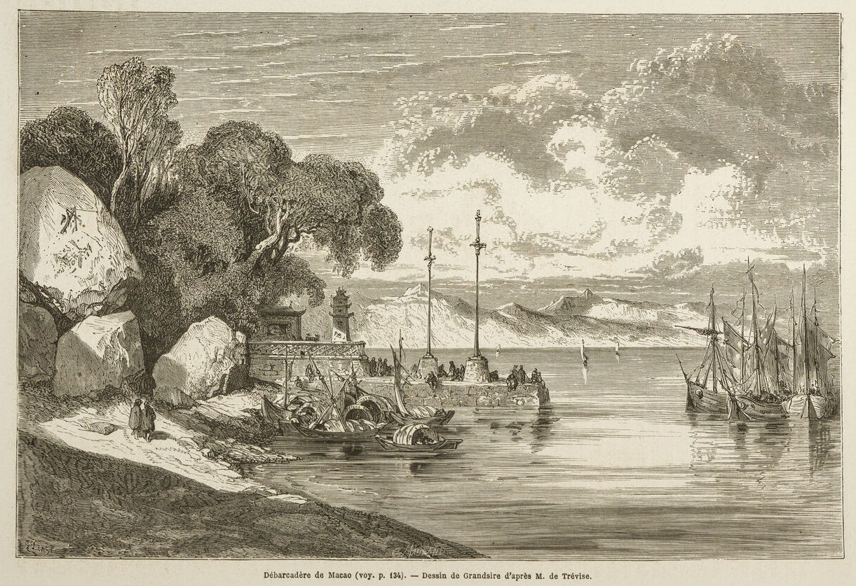 Débarcadère de Macao et Temple d'A-Ma