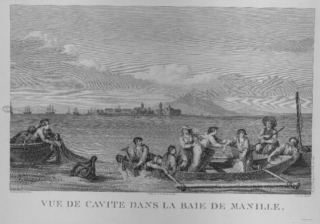 Vue de Cavite dans la baie de Manille, Duché de Vancy