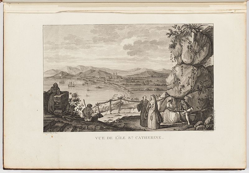 Vue de l’île Sainte-Catherine
