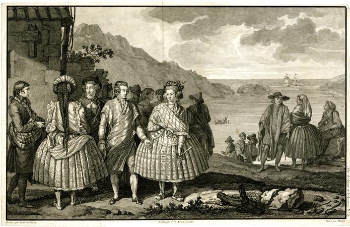 Costumes des habitants de la ville de la Conception