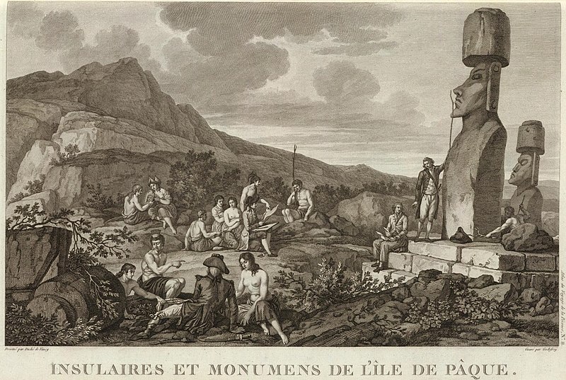 Insulaires & monuments de l'île de Pâques