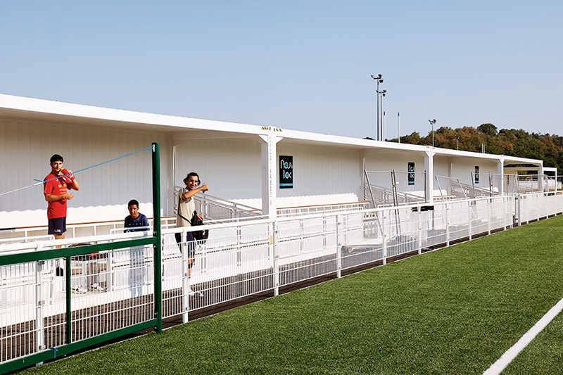 Tribunes Plaine des sports