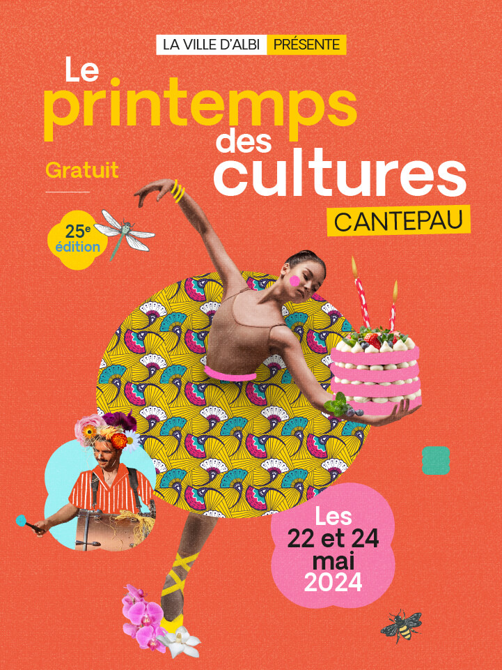 Affiche Printemps des cultures 2024