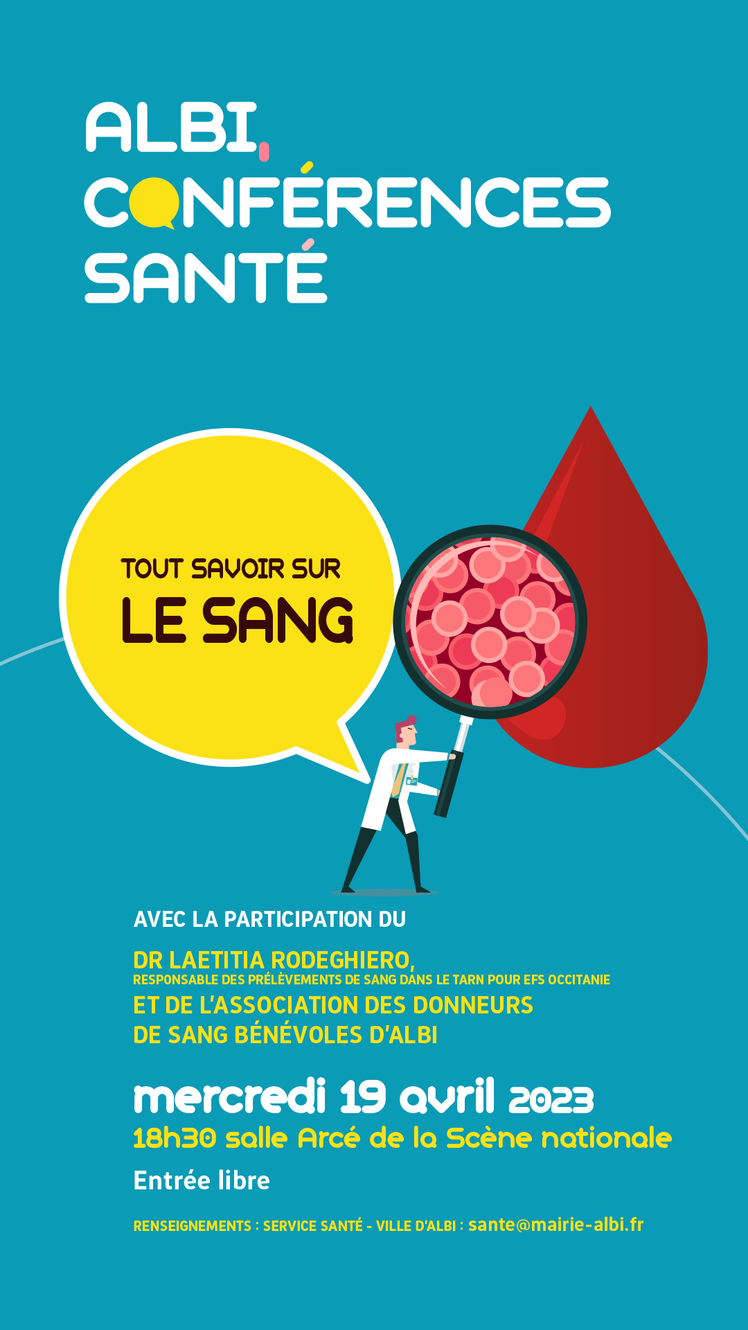 Conférence santé sur le sang