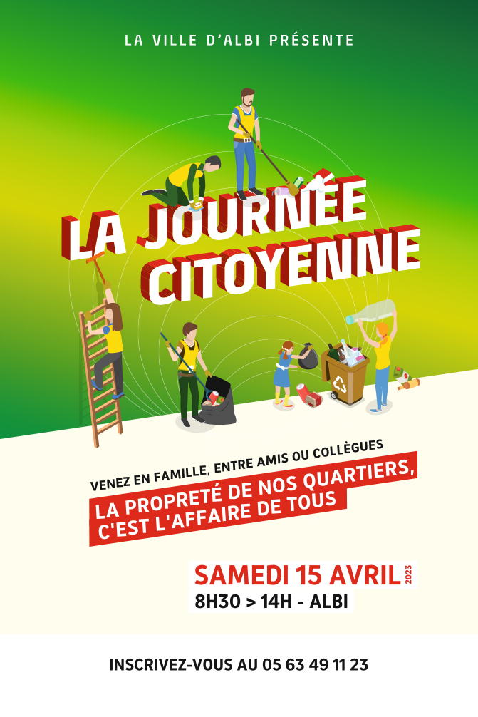 Journée citoyenne de sensibilisation à la propreté le 15 avril