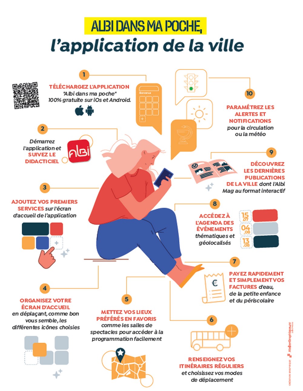 Appli Albi dans ma poche