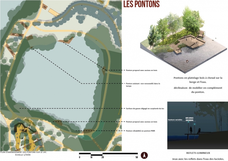 Les pontons