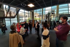 Visite de la Médiathèque