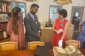 Visite à Albi de Dylan Parker, Maire de Randwick