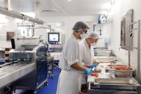 Mise en service de la cuisine centrale