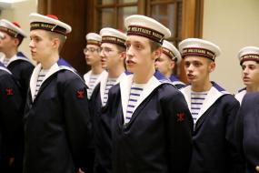 Cérémonie de présentation du fanion pour la Préparation Militaire Marine « Laperouse »